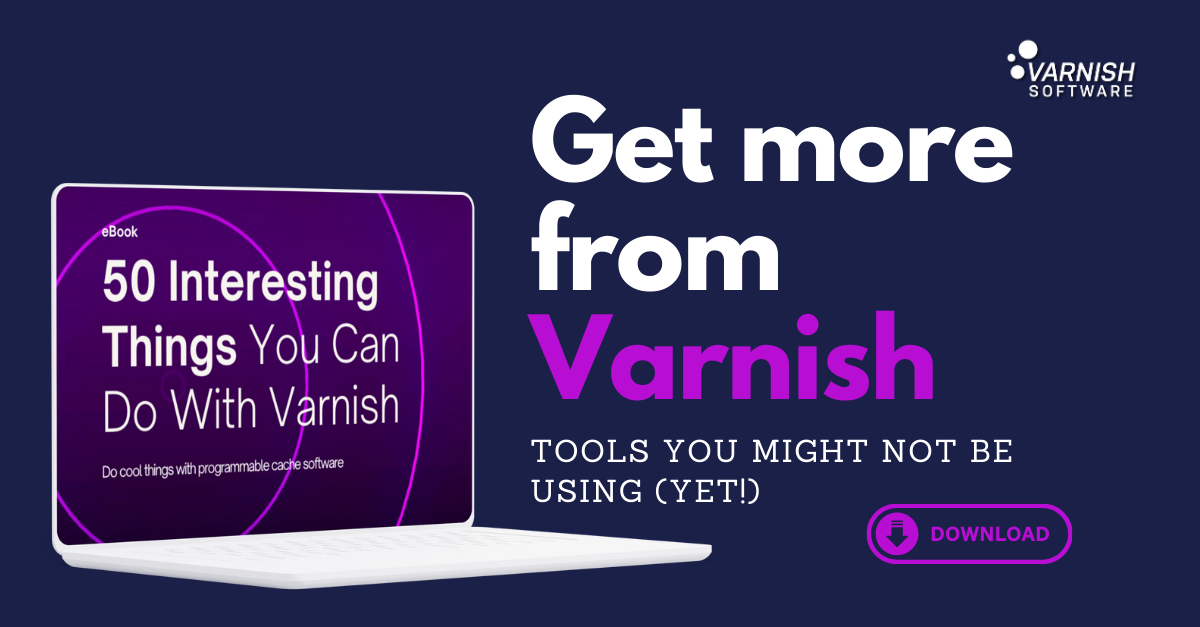50 Things You Can Do with Varnish - Ebook - Newsletter Header
