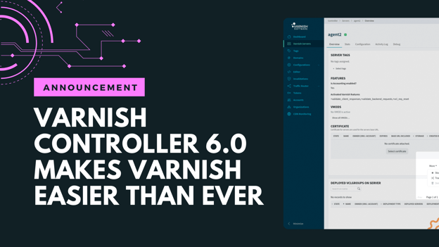 Varnish Controller 6.0 Makes Varnish Easier Than Ever