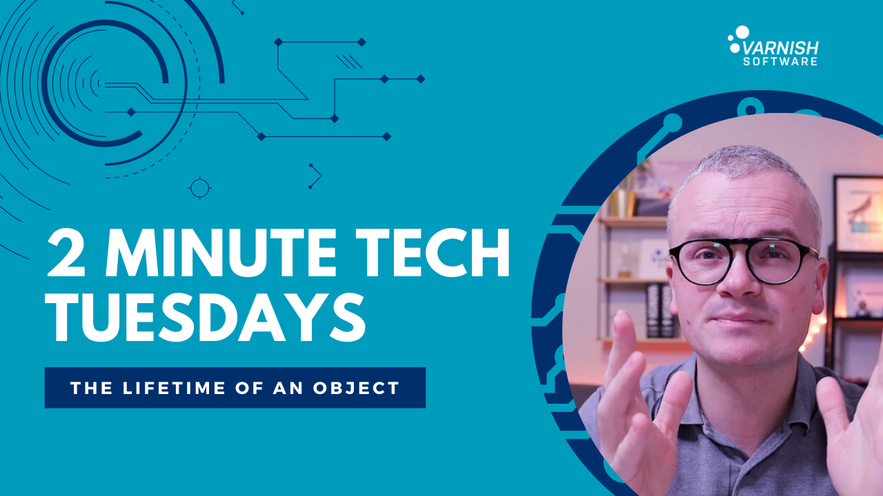 Two-Minute Tech Tuesdays Lifetime of an Object
